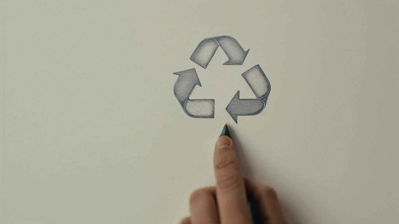 How To Draw A Recycle Sign