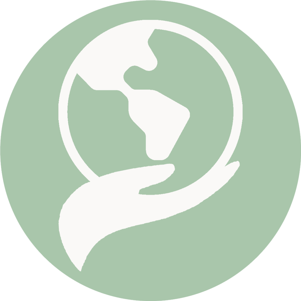 The Sustainable Life Logo - Circle - Opaque Green - PNG